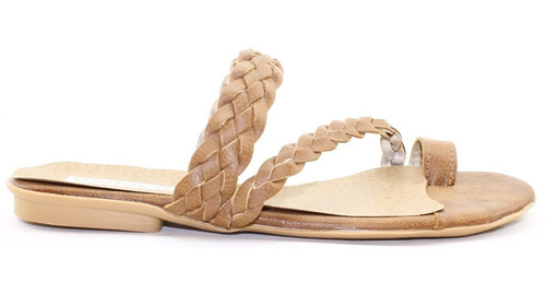 Sandalias Ojotas Chatitas Chatas Trenza Dama 2410 Cshoes