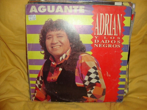 Vinilo Adrian Y Los Dados Negros Aguante E C3