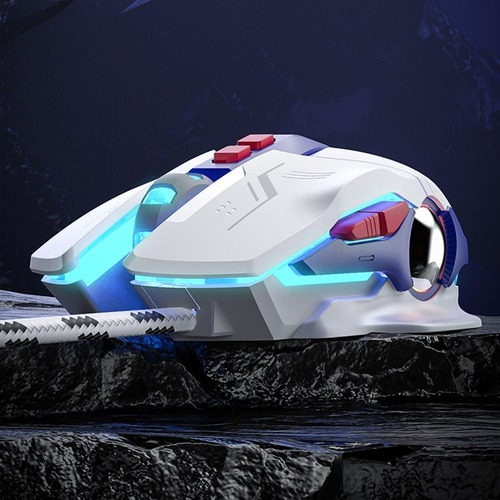 Aimery Wired Gaming Mouse Matones Ratones Mecánicos Luz Colo