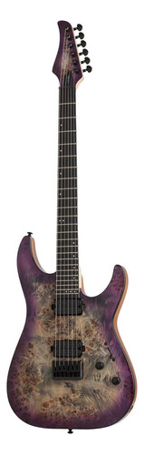 Guitarra eléctrica Schecter C-6 Pro de arce aurora burst con diapasón de wengué