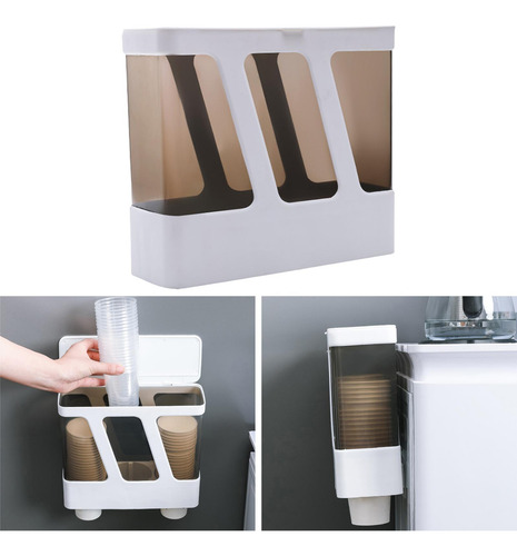Organizador De Tazas De Café Y Dispensador De Tazas De Agua