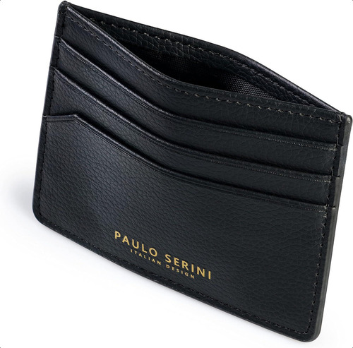 Paulo Serini® Tarjetero Hombre Y Mujer Tarjetero Unisex Con