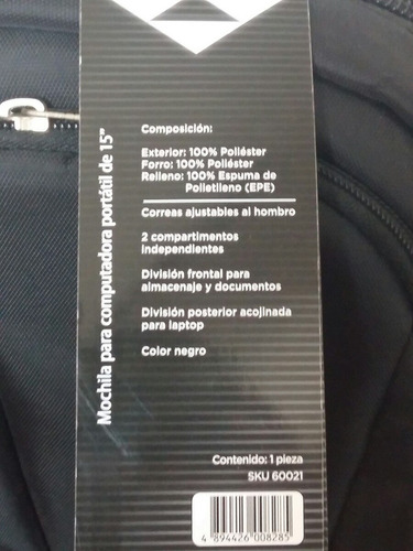 Mochila Para Computadora Portátil De 15