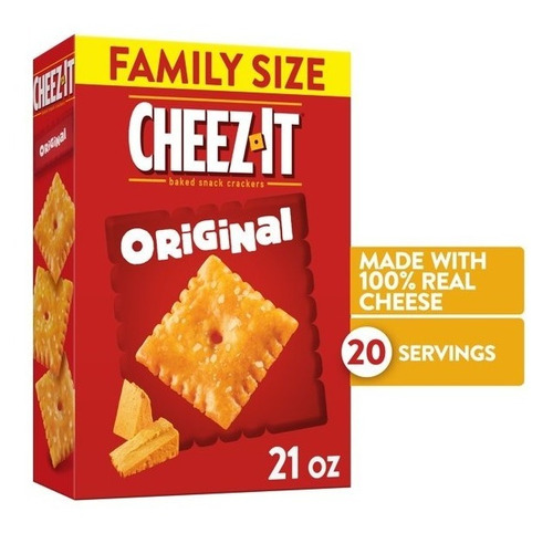 Cheez-it Baked Original Cheese Crackers 595g