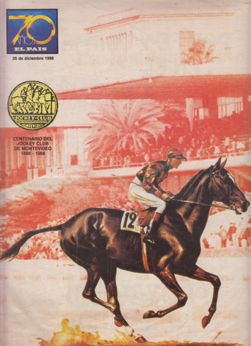 Turf Uruguay Centenario Del Jockey Club Suplemento Ilustrado