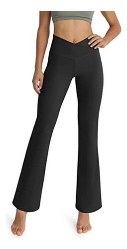 Pantalones De Yoga Para Mujer Pantalones Acampanados Legging