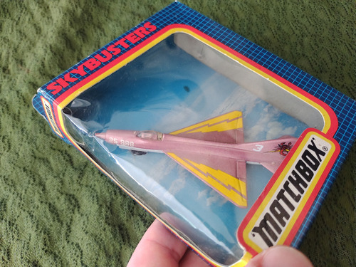 Avión Sb-6 Mig 21, Matchbox Skybuster 1:64 Rosa (Usado)