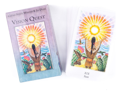 Sales Quest 78 Cartas Vision Fate Deck Tarot 10,3* 6 Cm