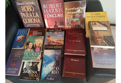 Lote 15 Libros Usados 