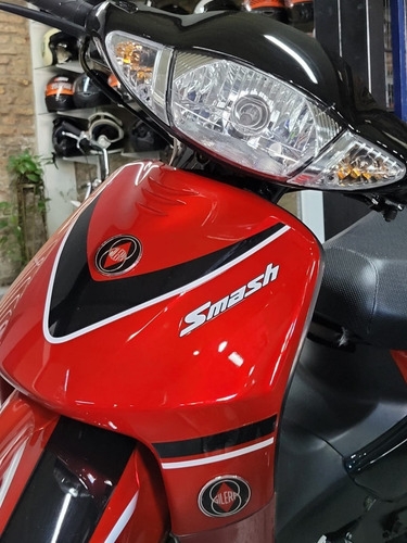 Imagen 1 de 16 de Gilera Smash Base Vs 110 0km Rojo 2023 Ciclomotor Keller