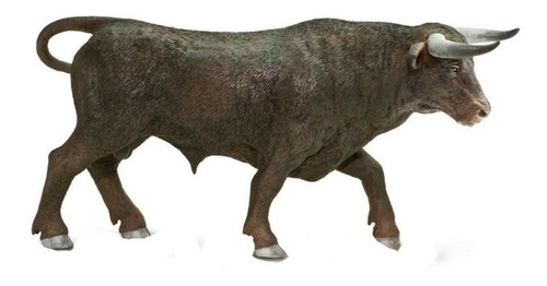 Figura De Toro Negro Marca Safari