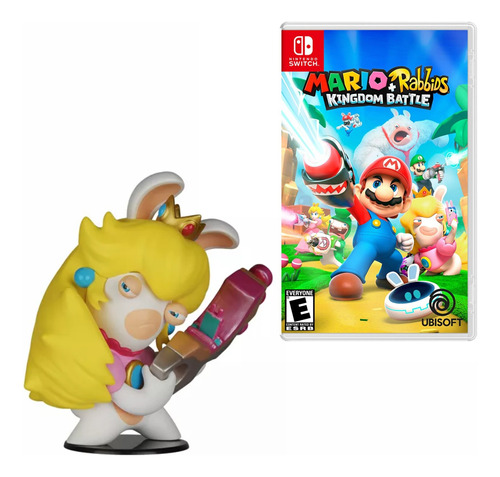 Mario Rabbids Kingdom Battle Nintendo Switch Kit + Peach