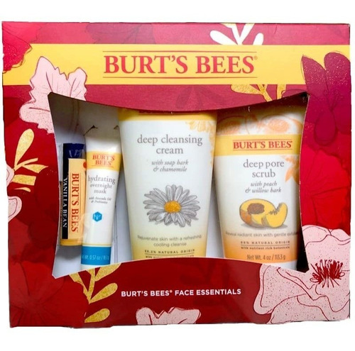 Burt's Bees Face Essentials - Juego De Regalo De Otoño, Crem