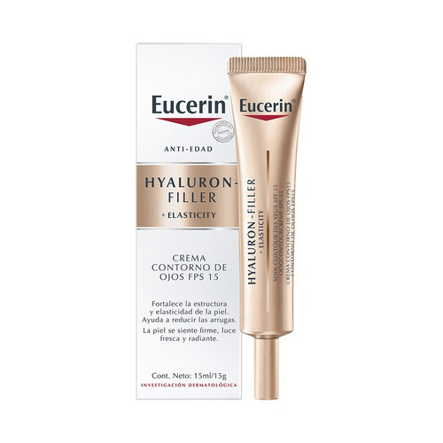 Imagen 3 de 9 de Eucerin Hyaluron Filler Elasticity Contorno De Ojos Fps 15