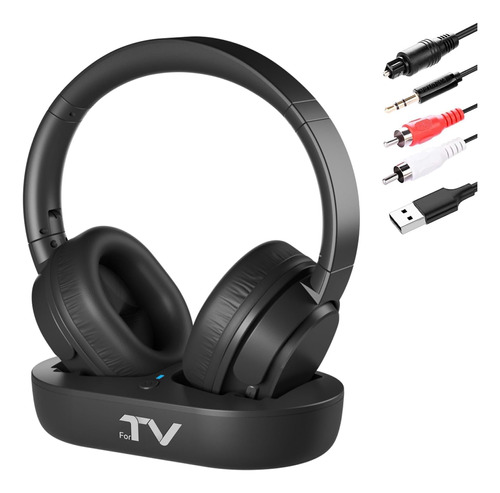 Ansten Auriculares Inalámbricos Ver Televisión Con Base Rca