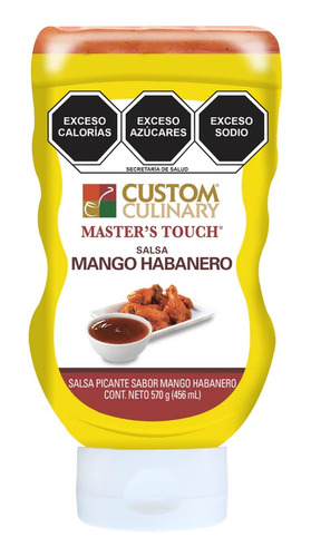 Caja 12 Piezas Mango Habanero 570 G Custom Culinary