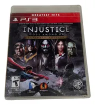 Comprar Injustice Ultimate Edition Playstation 3 Ps3 Buen Estado !!