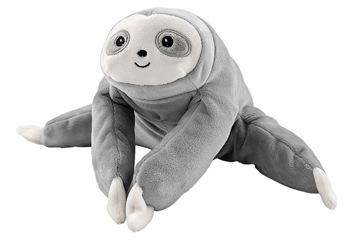 Miniso Peluche Perezoso Felpa Rosa 20x12 Cm Color Gris