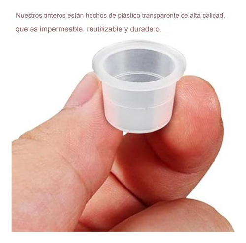 Caps Retapas Para Tinta De Tatuar Tattoo Premium Cups Pro