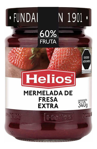 Mermelada De Fresa Helios 340g