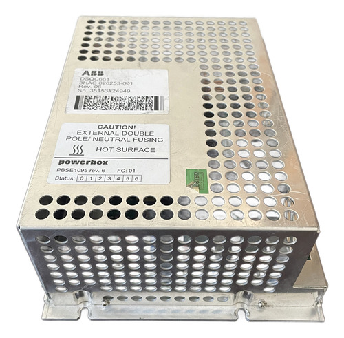 Abb Dsqc 661 Fuente De Poder 3hac 026253-001 (Usado)