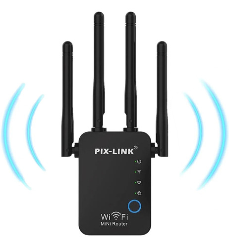 Repetidor Extensor De Señal Wifi 4 Antenas 300mbps