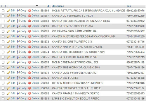 Banco De Dados 506.000 Produtos + Ean + 63.500 Imagens