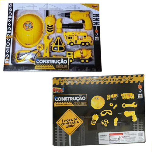 Lindo Kit De Ferramentas Infantil Com Furadeira - Zoop Toys