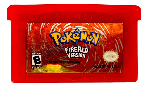 Pokémon Fire Red Gameboy Advance Gba (Reacondicionado)