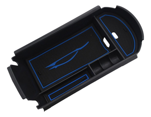 Organizador De Apoyabrazos Central, Caja De Azul