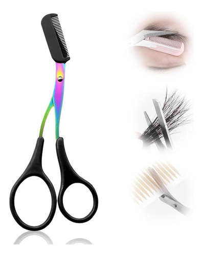 Tijeras Para Recortar Cejas, Tijeras De Cejas Con Peine