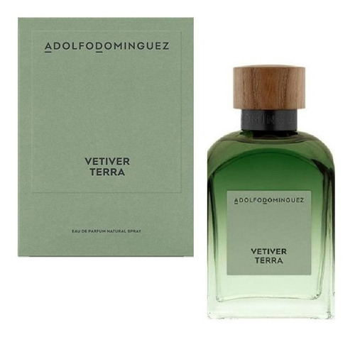 Perfume Vetiver Terra Adolfo Dominguez 120ml Original Imp.