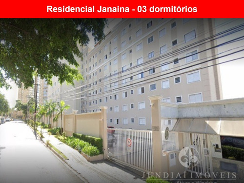 Vendo Apartamento No Residencial Janaina Na Rua Congo Em Jundiaí; 62 M², 03 Dormitórios, Localização Privilegiada. - Ap00304 - 68662511