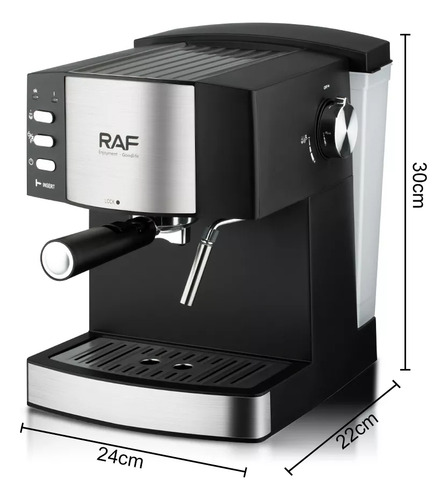 Maquina Cafetera Automática Con Espumador De Leche Cafe 1.6l