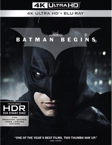 Batman Inicia Christopher Nolan Pelicula 4k Ultra Hd | Envío gratis