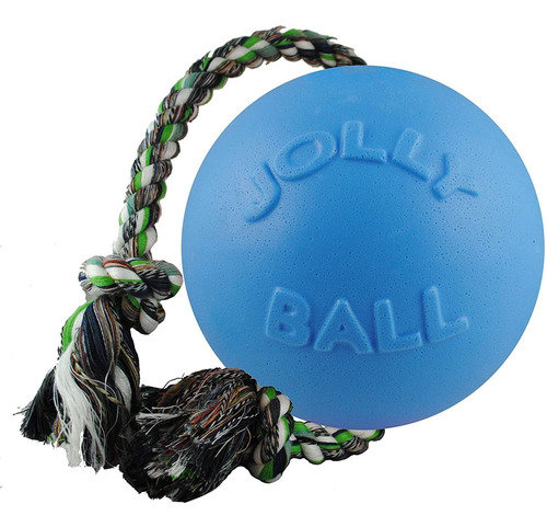 Jolly Pets Romp-n-roll Rope And Ball Dog Toy