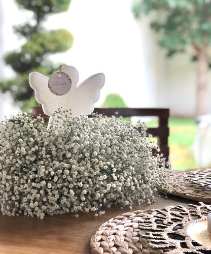 12 Ángeles Vela Aromática Centro De Mesa Boda