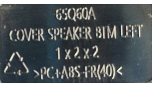 Bocinas Samsung Bn96-52483b Qn75q70aafxza Ch07 (Usado)