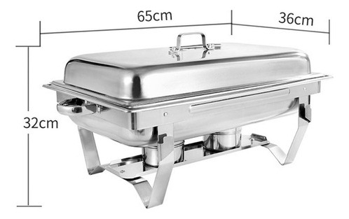 Chafing Dish Buffet Chafer Set Catering Rectangular Con