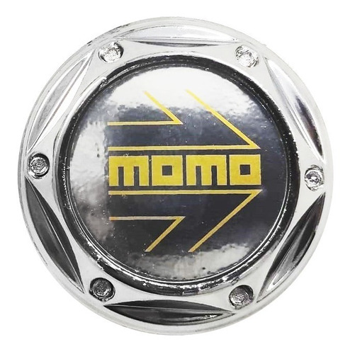 Tapa Rin Momo Dorado Cromo Universal 50mm Juego X 4