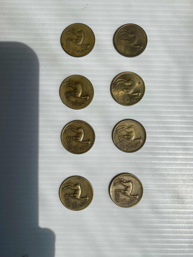 Moneda 1/2 Sol Oro Vicuña Set X 8 Ve Fotos Descripción Parej (Usado)