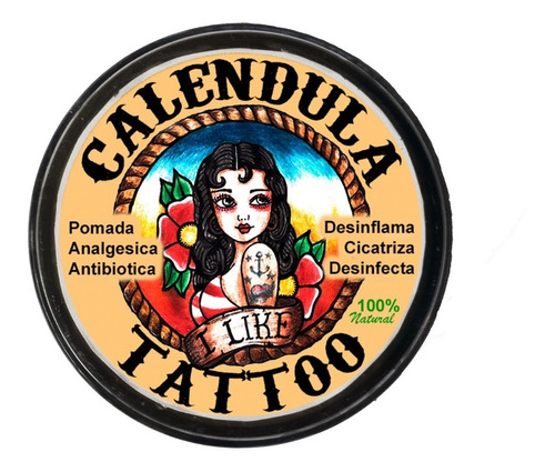 Crema Calendula Tatuajes Tattoo - Unidad a $14900