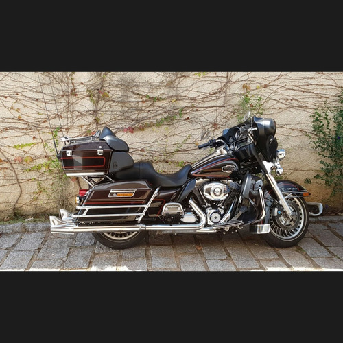 Ponteira Rabo De Peixe Fish Tail Harley-davidson Touring