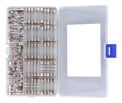 250 Piezas De Fusibles De Tubo De Vidrio De 1 A 20 A, 5 X 20