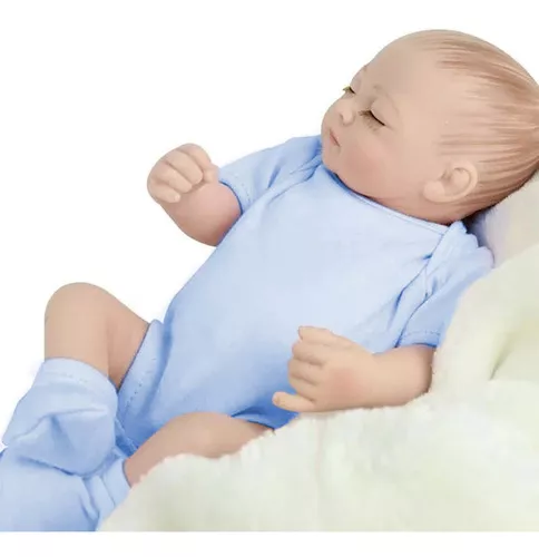 Bebê Reborn Mini Lauren Laura Baby 30cm - com Acessórios, Shopping