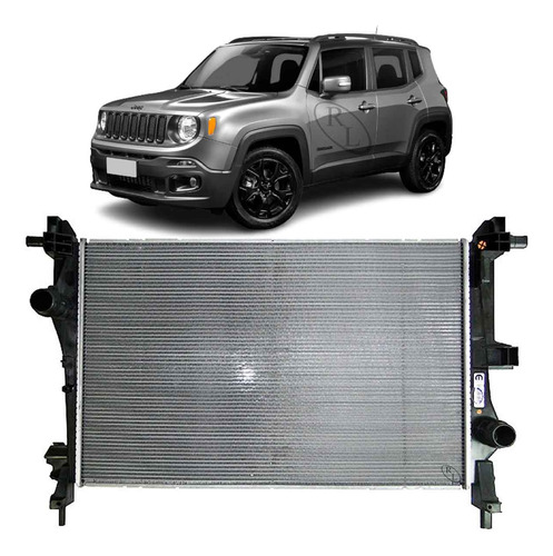 Radiador Original Fiat Toro Jeep Renegade 1.8 Flex