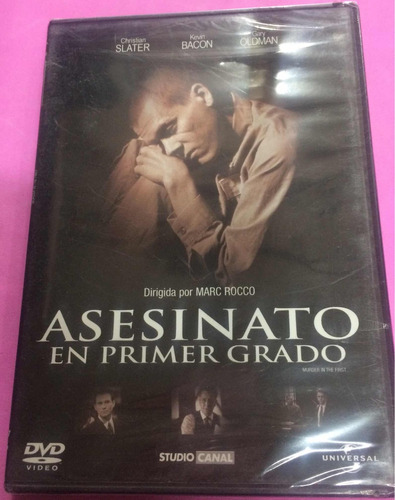 Asesinato En Primer Grado Dvd Original