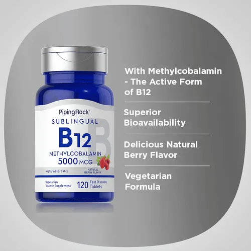 Vitamina B12 Sublingual Metil B12 Methyl B12 Adolescentes