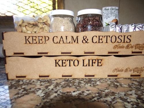 Bandeja Keep Calm Y Cetosis Regalo Chocolates Cacao 80% 90%