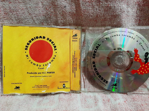 Cd Single De Seguridad Social - Mi Rumba Tarumba.